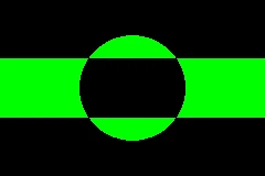 Comparison showing green pixels where Japan matches Austria